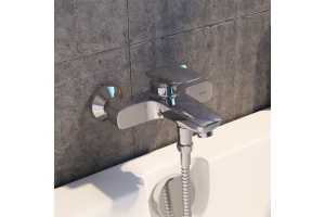 Смеситель IDDIS Stone для ванны с душем STOSB00i02WA - 2