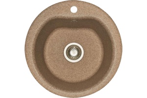 Мойка кухонная AQUATON Мида терракотовая