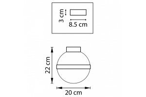 Накладной светильник Lightstar Globo 812117 - 2