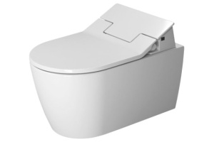 Унитаз подвесной Duravit Me by Starck с крышкой, белый (2529590000)