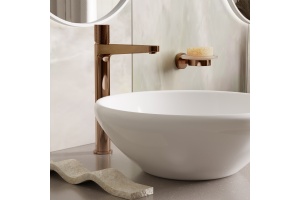 Смеситель для раковины WasserKRAFT Paar розовое золото - 2