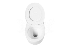 ELEGANT AM9316CHR Чаша унитаза подвесного, безободкового ART&MAX - 3