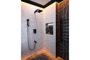 Душевой комплект Timo Selene SX-3069/03SM черный - 2