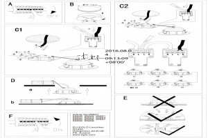 Набор встраиваемых светильников Eglo ПРОМО Pineda 95857 - 2