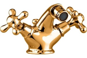 Смеситель для биде Fiore  бронза (26ZZ0632)