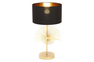 Настольная лампа декоративная LUMINA DECO Fabi LDT 5534 GD+BK - 2