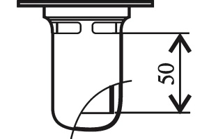 Сифон для душевого поддона RAVAK Basic (X01308) - 2
