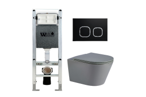 Комплект Weltwasser AMBERG 350 ST + SALZBACH 041 MT-GR + AMBERG RD-BL (10000011088)