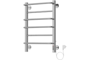 Электрический полотенцесушитель Terminus Евромикс квадро П6 400x650 Хром - 2