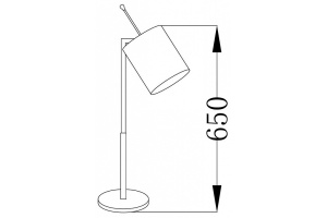 Настольная лампа декоративная Lucia Tucci Bristol 4 BRISTOL T893.1 - 3