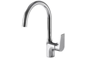 Смеситель Bravat Vega F7119177CP-3 для кухонной мойки