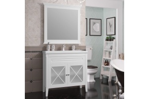 Тумба для комплекта Opadiris Палермо 90 белая матовая - 3