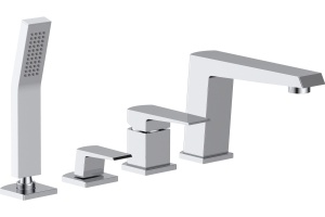 Смеситель BelBagno Arlie ARL VIM4 CRM на борт ванны