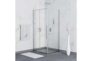 Душевой уголок RGW Stilvoll SV-42 110x80 профиль хром стекло прозрачное - 2