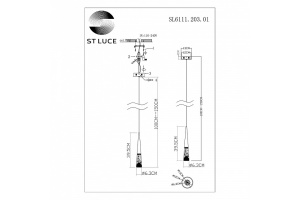 Подвесной светильник ST-Luce Sollen SL6111.203.01 - 3