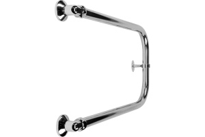 Водяной полотенцесушитель Terminus П-образный 320x400 Хром - 3