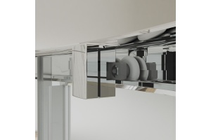 Душевой уголок STWORKI Хельсинки DE018RL100100200CH 100x100 см профиль хром глянец - 3