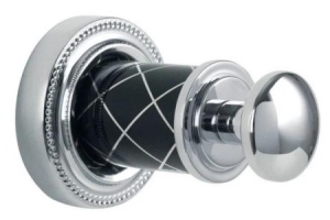 Крючок Boheme Murano черный хром