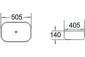 Раковина SantiLine SL-1046 - 2