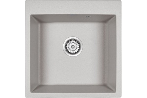 Мойка кухонная Paulmark Praktisch 51 серый матовый