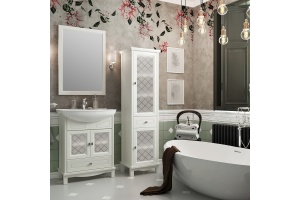 Шкаф-пенал Opadiris Омега 45 R слоновая кость - 2