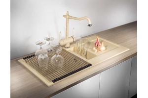 Мойка кухонная Omoikiri Sakaime 78-2-BE ваниль - 2