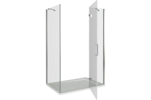 Душевой уголок Good Door Saturn WTW+SP правый 130х90х185 см - 3