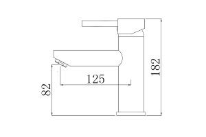 Смеситель для раковины Comforty белый - 3