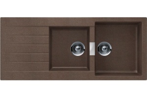 Мойка  Signus 80D  Cristadur бронза