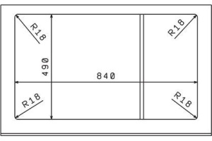 Мойка кухонная Florentina Липси 860 бежевый - 3
