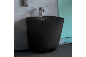 Биде напольное Kerasan Tribeca черный матовый (512031) - 2