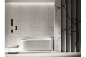 Ванна акриловая Abber 150х75 R белый матовый - 3