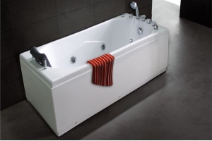 Ванна акриловая Royal Bath Tudor Standart 170х75 с гидромассажем белый - 3