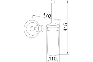 Ершик Boheme Hermitage Chrome 10393 - 2