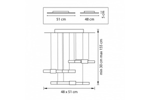 Подвесной светодиодный светильник Lightstar Favo 750221 - 2