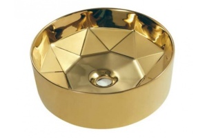 Раковина накладная Armadi Art NeoArt 40 золото