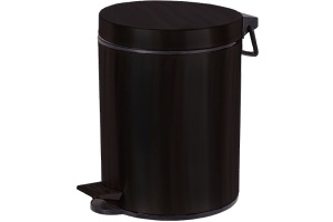 Ведро для мусора Boheme Medici черное