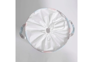 Корзина для белья Wasserkraft Ammer рисунок белый - 3