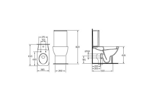 Напольный унитаз Ideal Standard Cantica (T317801) - 2