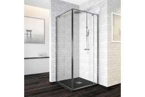 Душевой уголок RGW Passage PA-38 90х90 профиль хром стекло прозрачное - 2