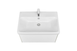 Тумба под раковину Aquaton Асти 70 белый-светлое дерево