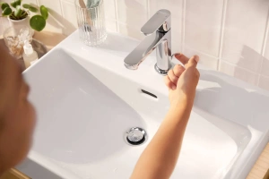 Смеситель для раковины Hansgrohe Rebris S хром - 3