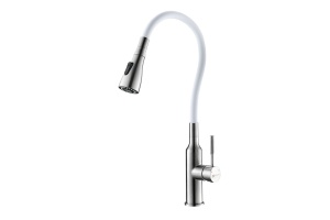 Смеситель Lemark Expert для кухонной мойки LM5082S-White