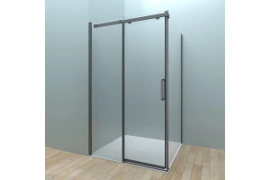 Душевой уголок Veconi Rovigo RV-070 160x100 профиль черный (RV070-160100PR-01-19C4) - 2