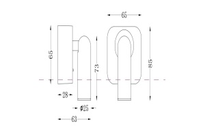 Светодиодный спот Maytoni Mirax C039WL-L3B3K - 2