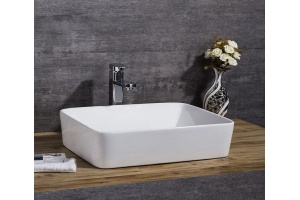 Раковина накладная CeramaLux N 48 см белый (9103) - 3