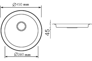 Мойка кухонная Seaman Eco Wien SWT-450B - 2