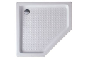 Поддон для душа Cezares Tray 90 см пятиугольный, акриловый
