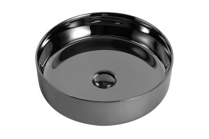 Накладная раковина Abber Bequem 40 серебро