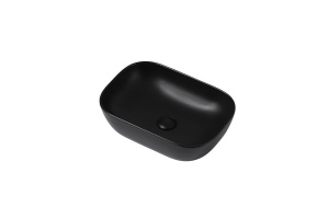 Раковина накладная ABBER Rechteck 46 черная матовая (AC2200MB) - 3